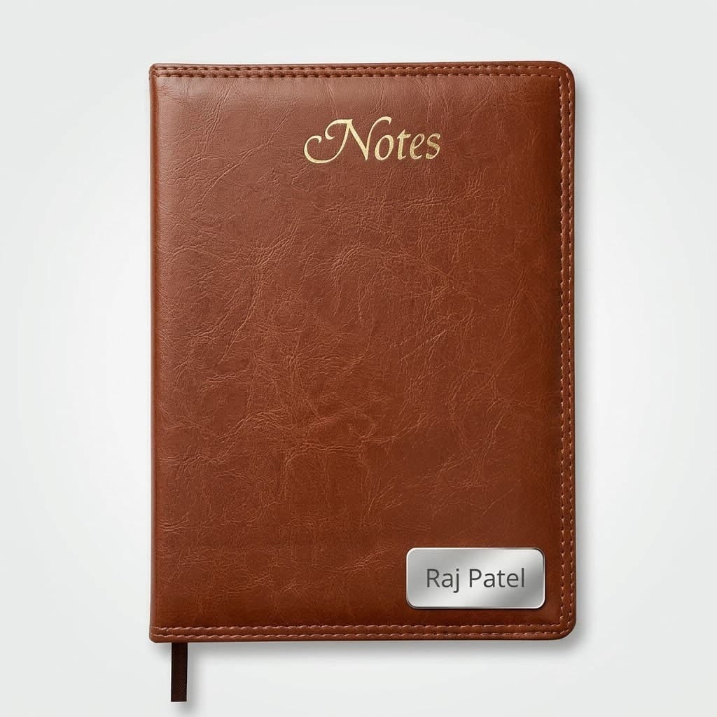 Premium Office Diary for Daily Tasks & Scheduling