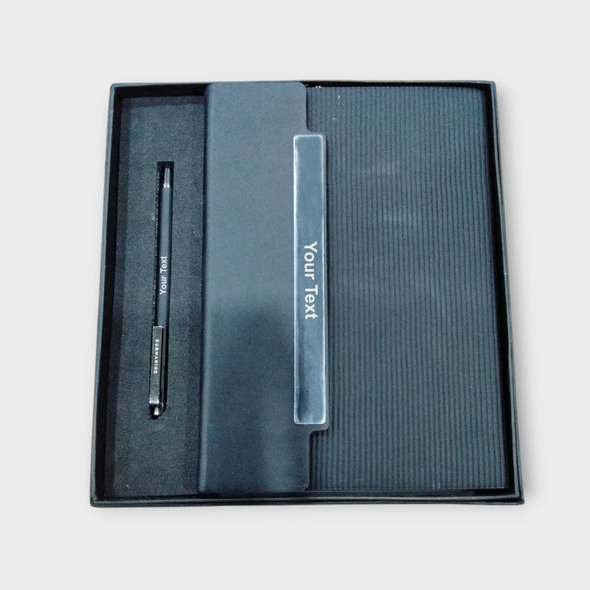 Corporate Diary with Pen – Elegant Gift Set