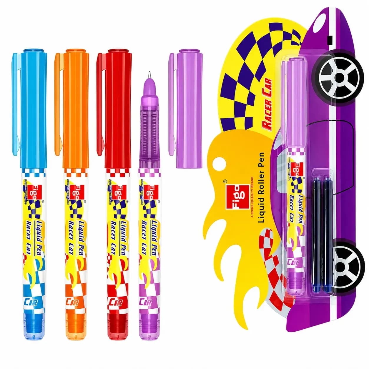 FIGO Racing Car Liquid Fountain Pen