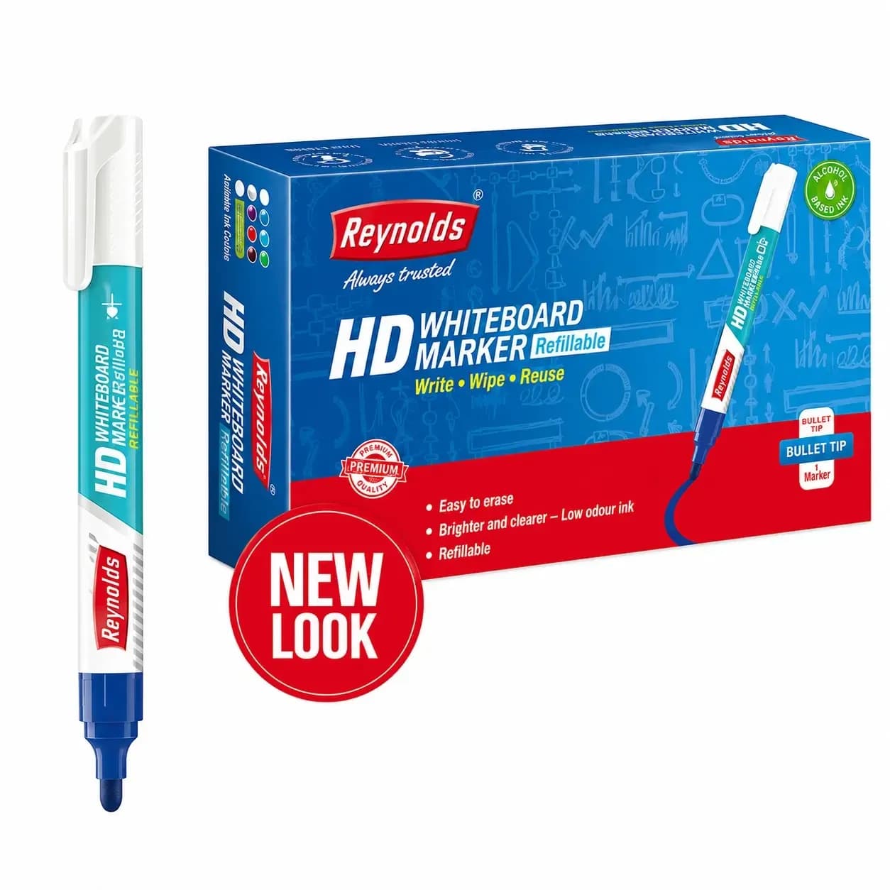 Reynolds HD Whiteboard Marker