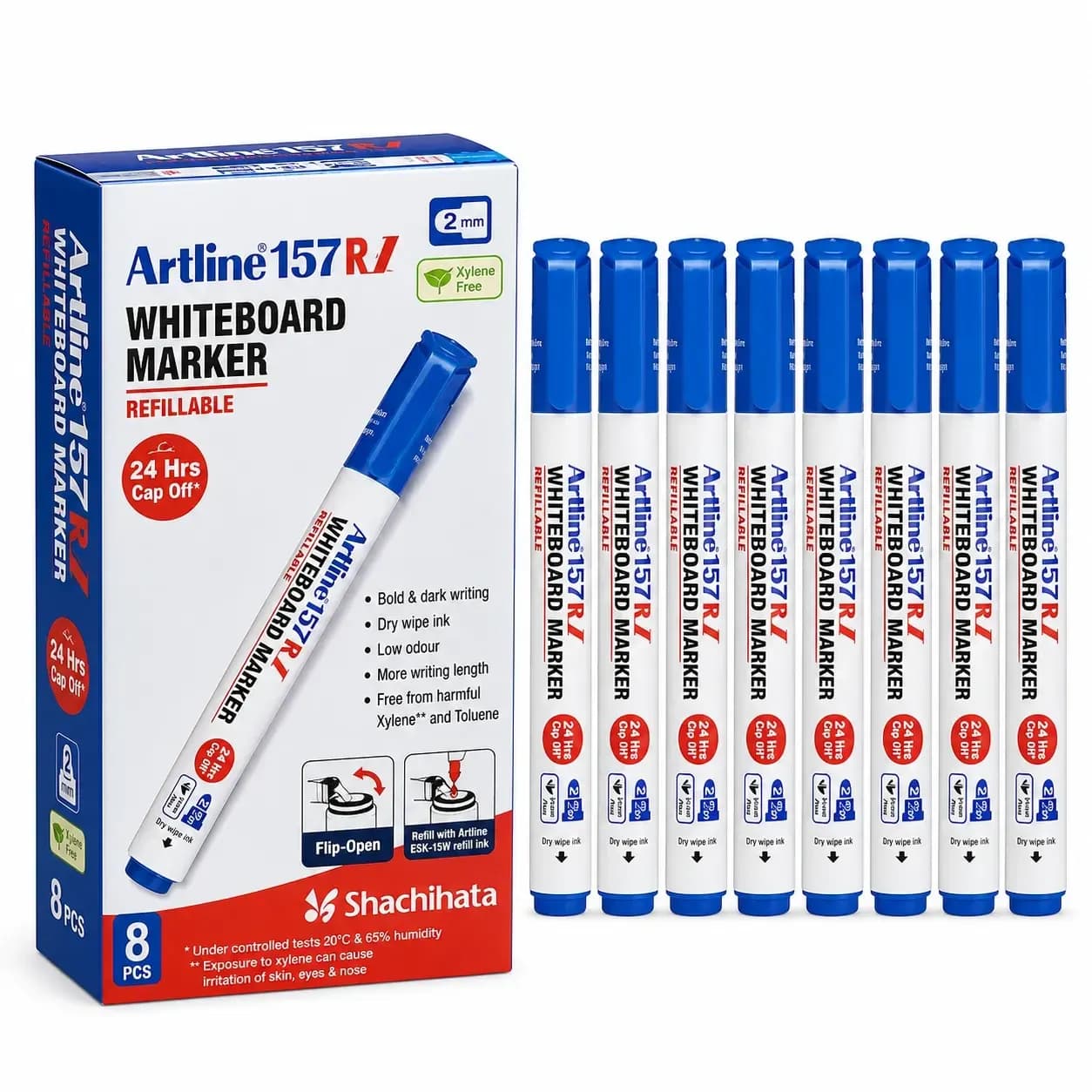 Artline EK 157 RI Whiteboard Marker (Pack of 10) preview 4