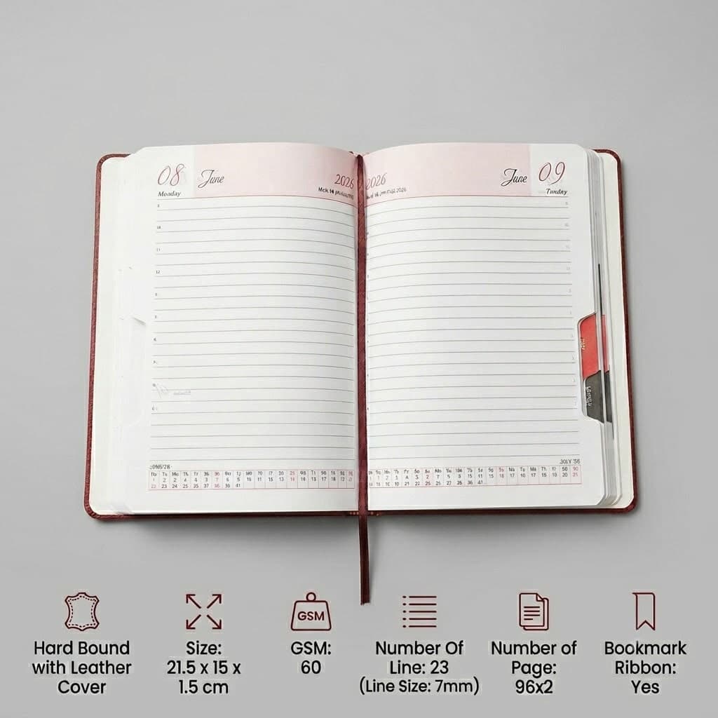 High-Quality Writing Diary for Office & Home Use preview 3