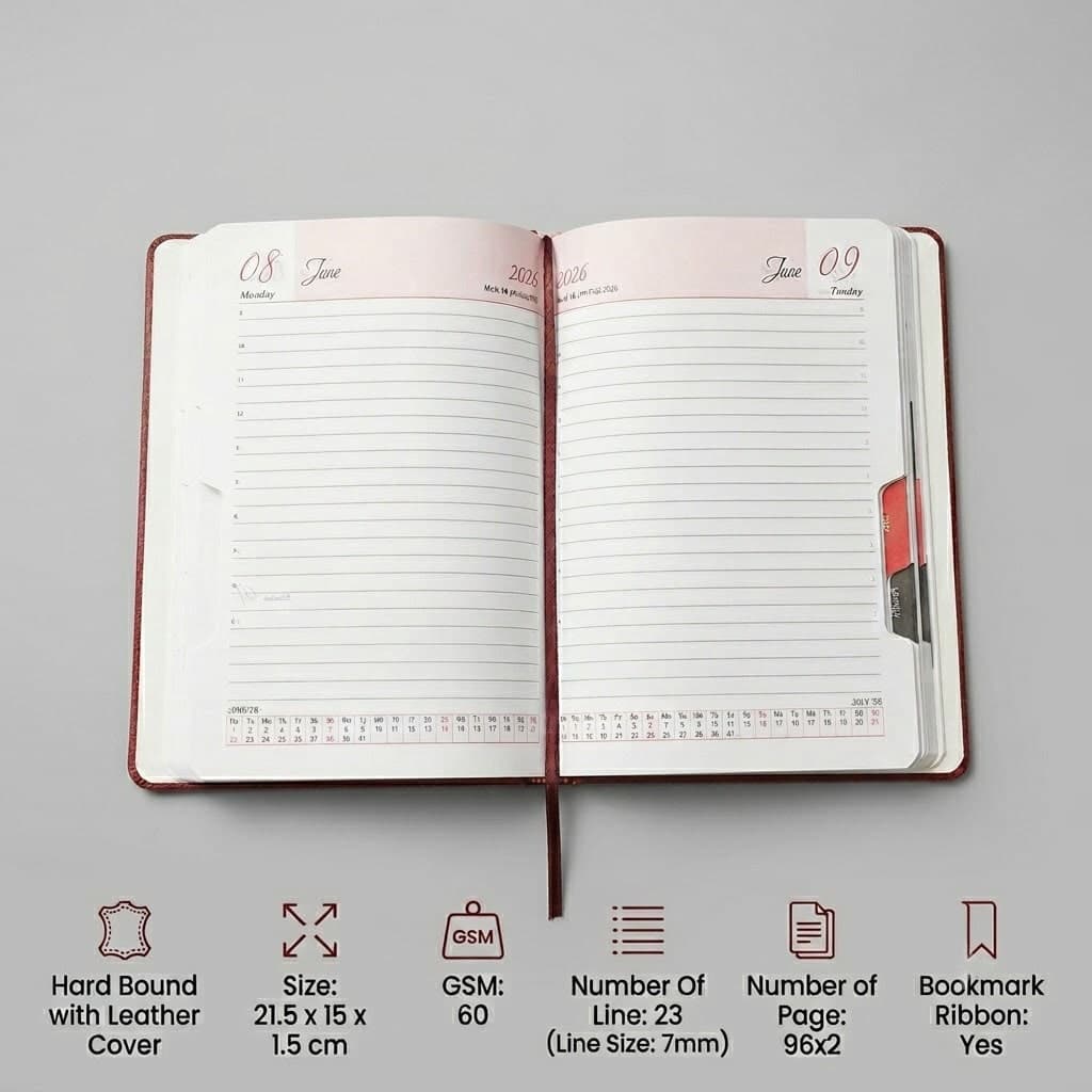 Smart Work Diary for Organized Daily Notes preview 3