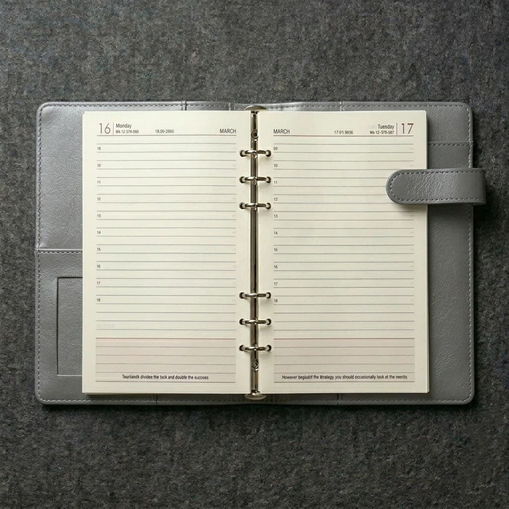 Luxury Corporate Diary with Minimal Elegant Design preview 3