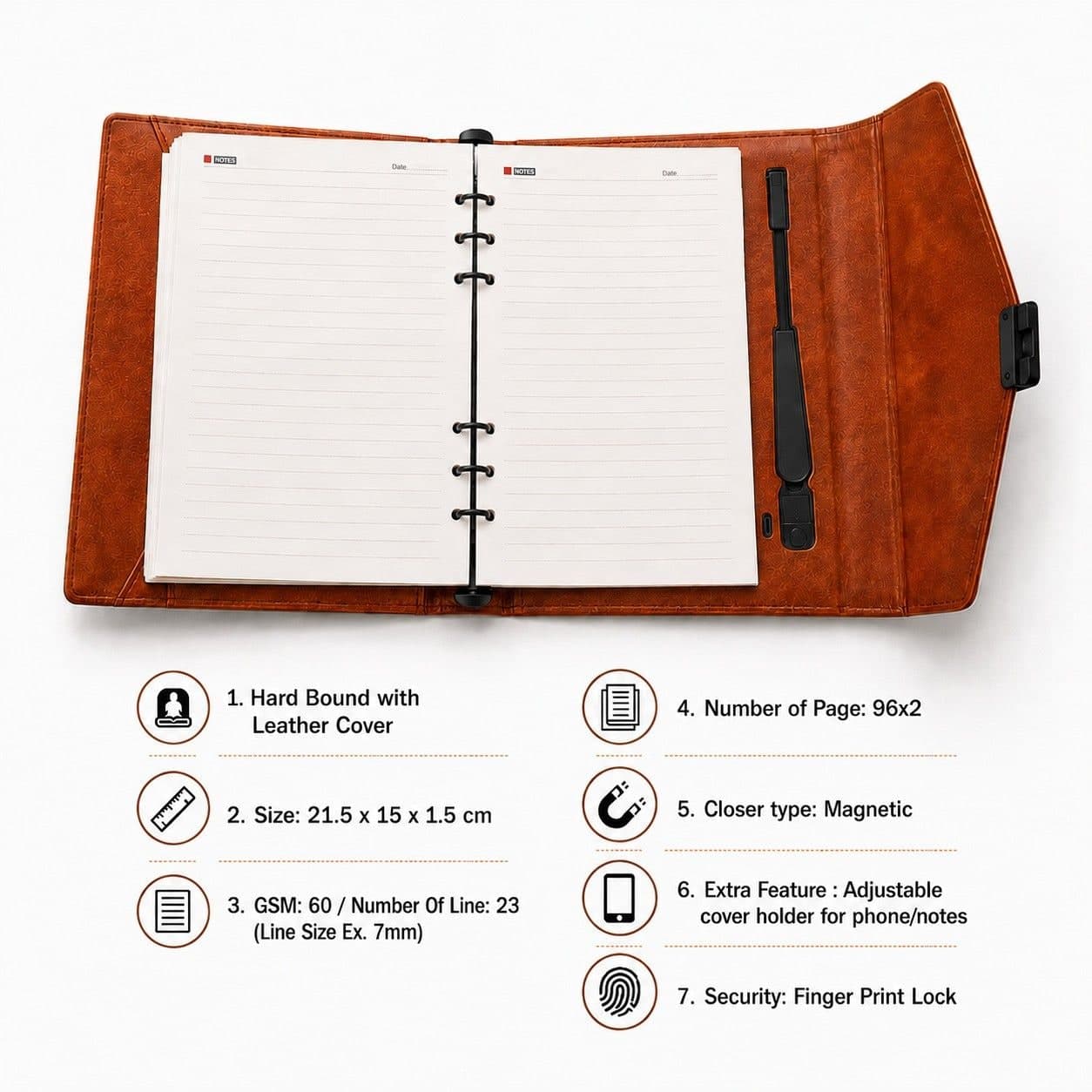 Professional Diary with Premium Paper for Smooth Writing preview 4