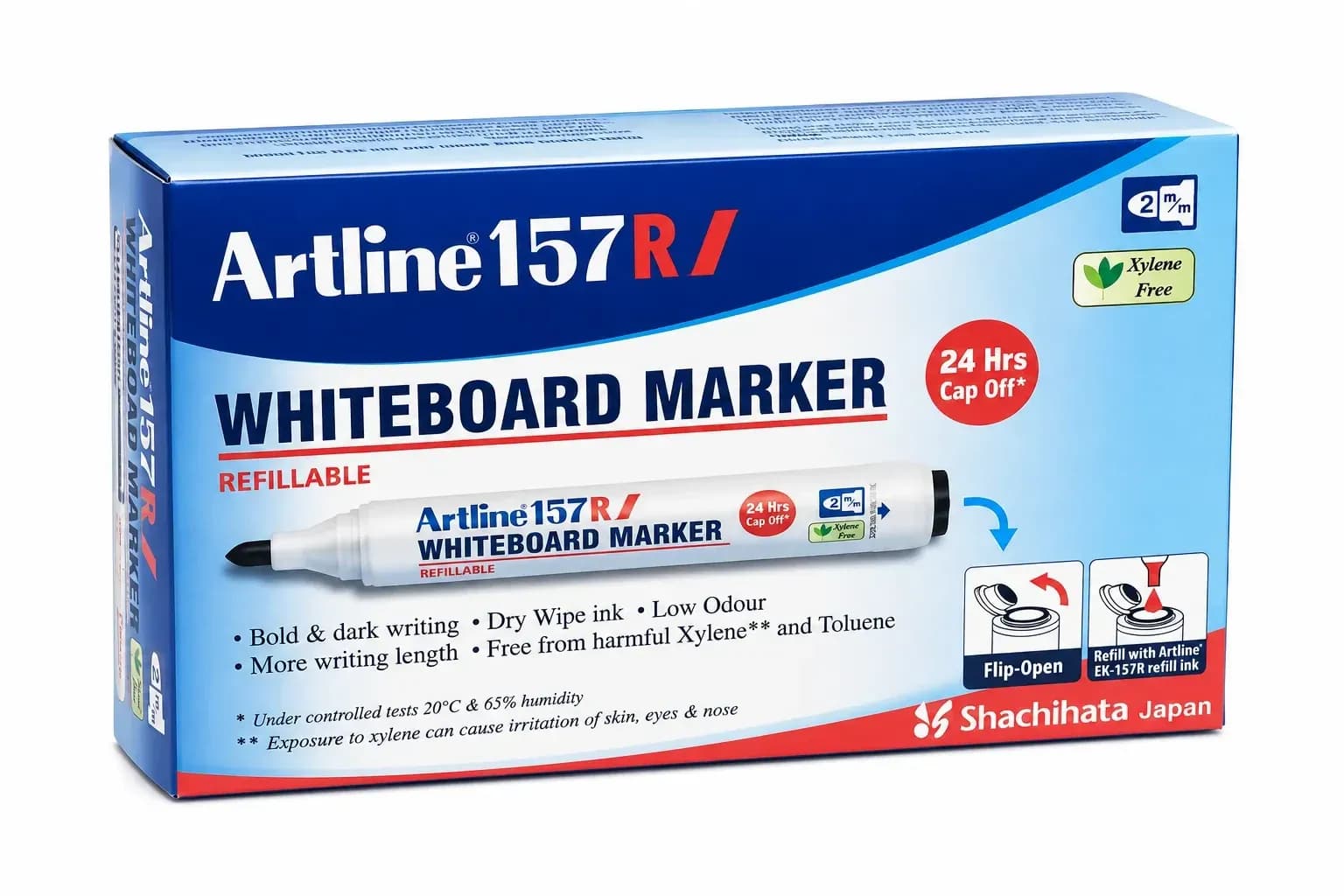 Artline EK 157 RI Whiteboard Marker (Pack of 10) preview 1