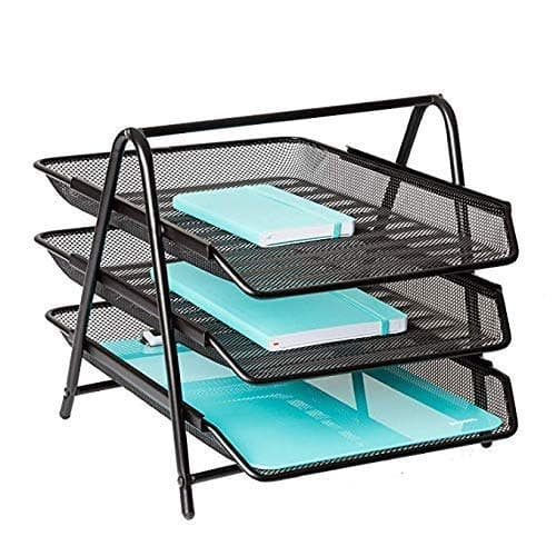 JB9 Mesh Wire - 3 Tyre Document Tray