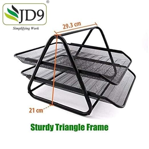 JB9 Mesh Wire - 2 Tyre Document Tray preview 4
