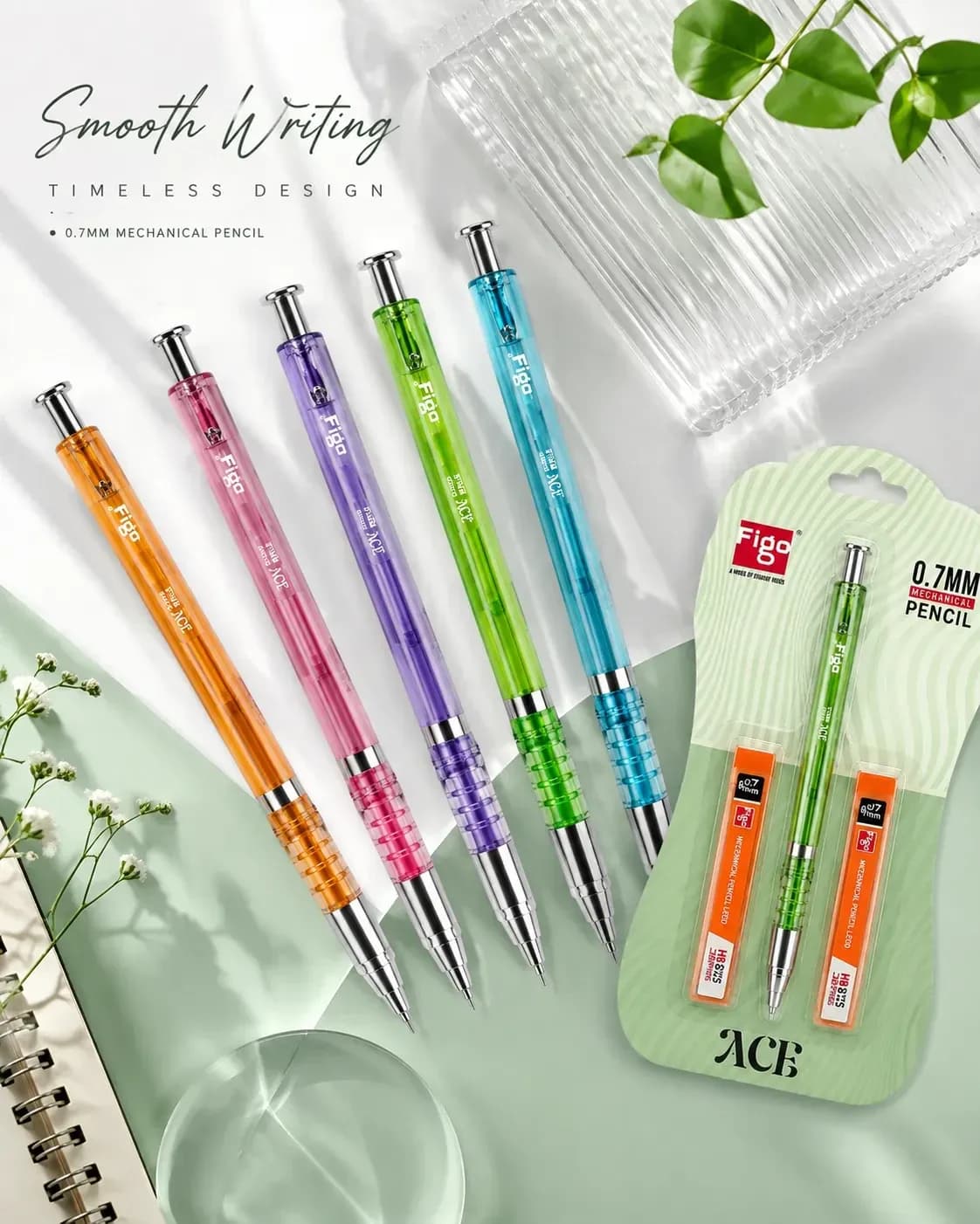 FIGO Mechanical Pencil Premium (2 Lead Tube Free) preview 2
