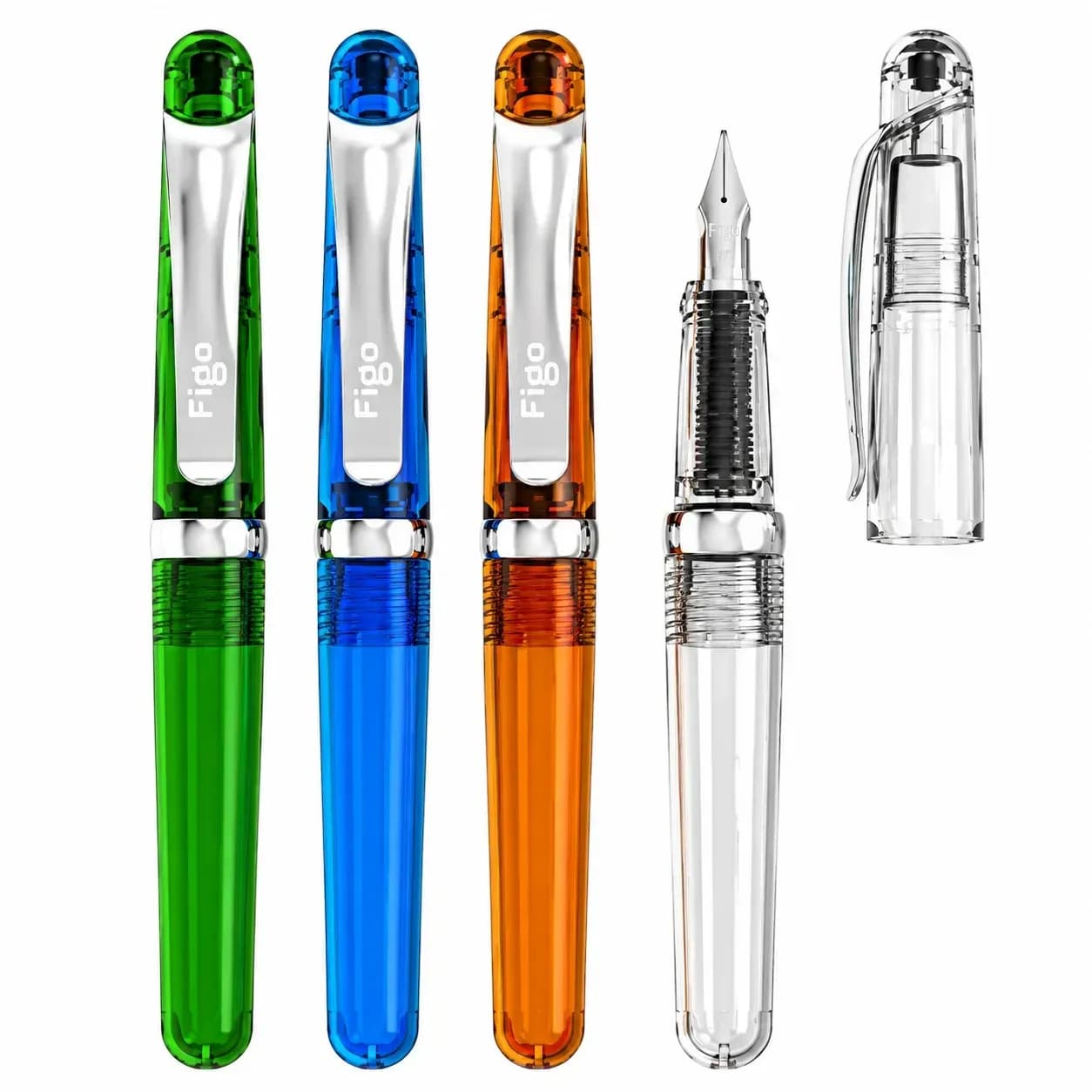 FIGO Glide Master Transparent Liquid Fountain Pen