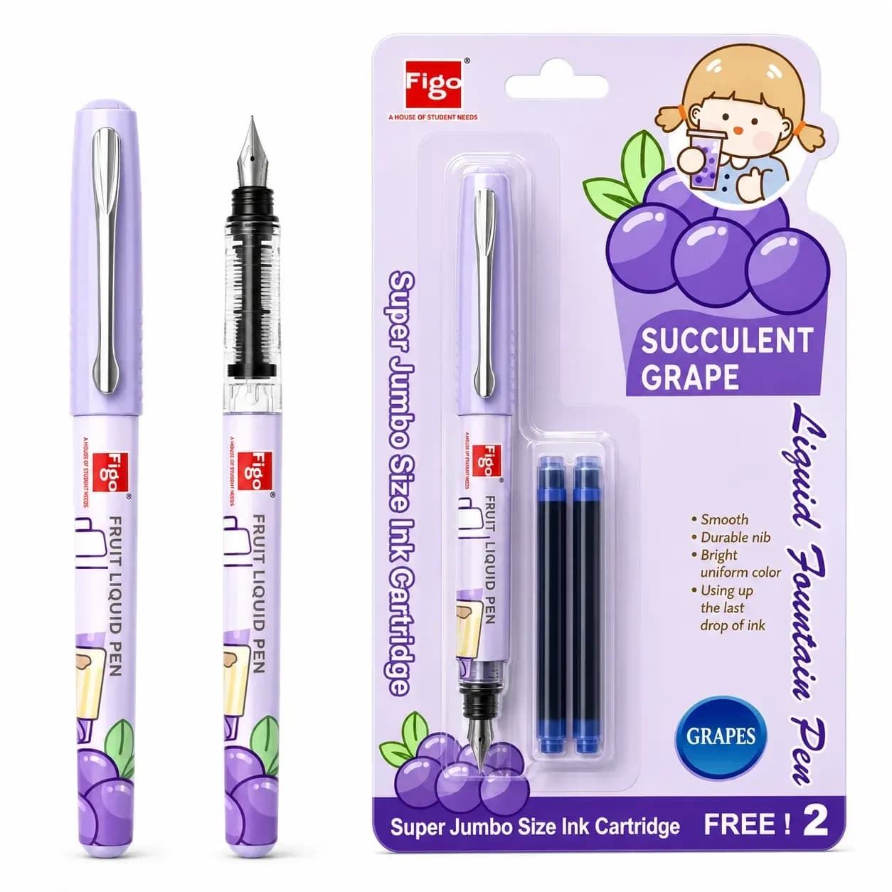 FIGO Grapes Liquid Fountain Pen