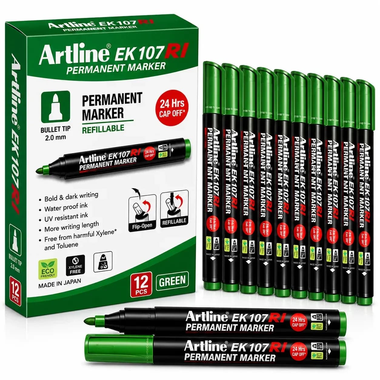 Artline Permanent Marker EK 107 RI preview 4