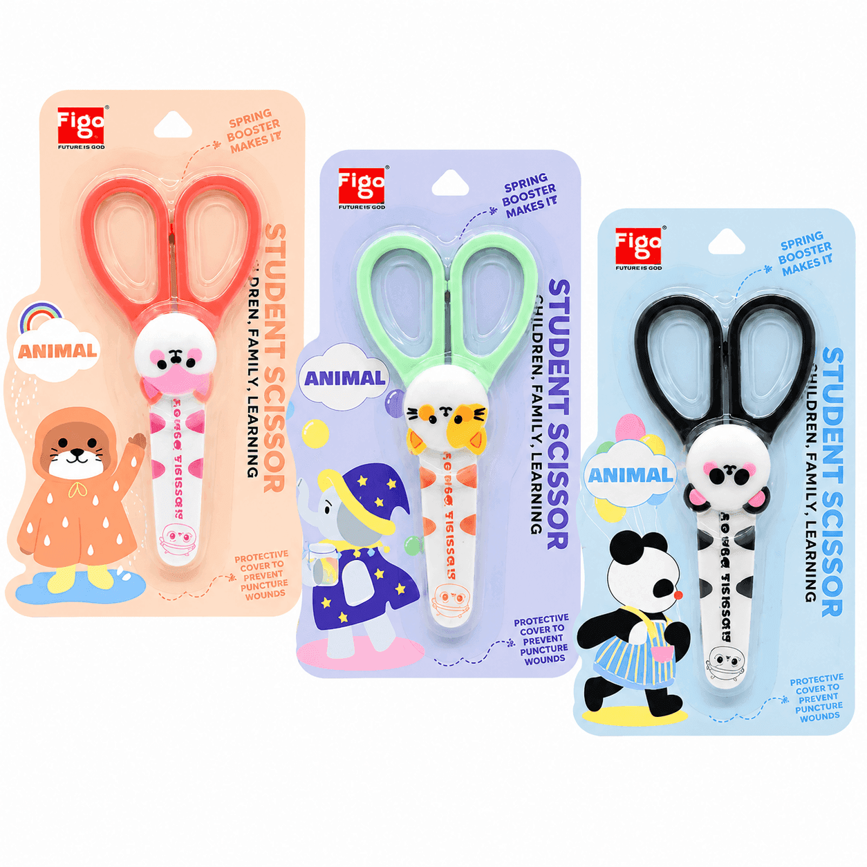 FIGO Animal Scissors with Protective Cap