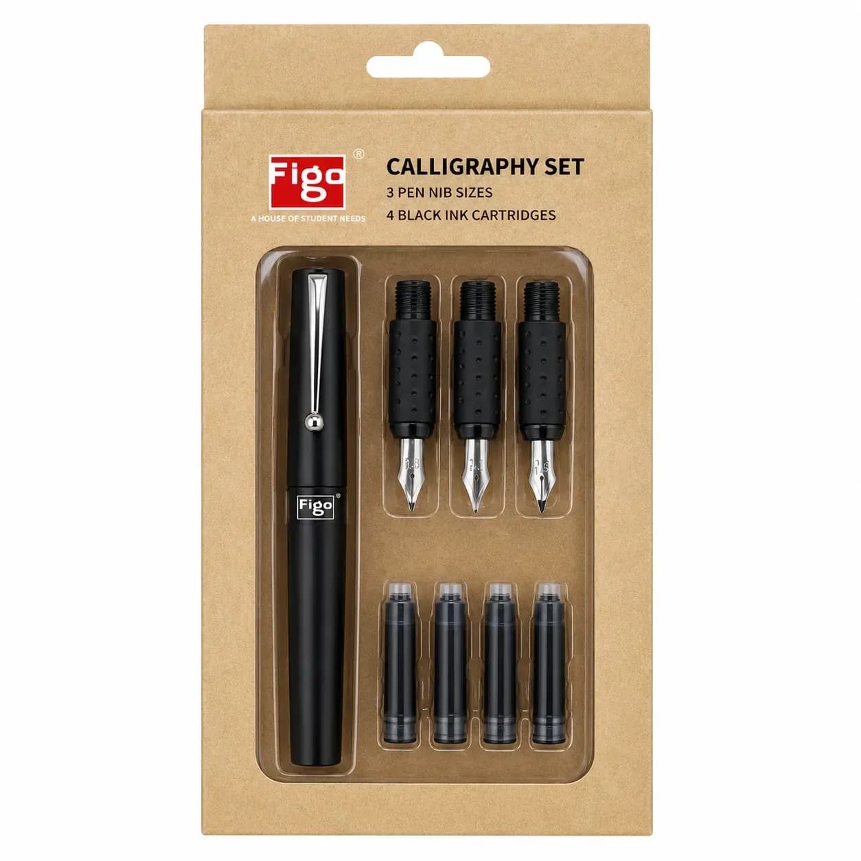 FIGO Calligraphy Pen (Rubber Grip)