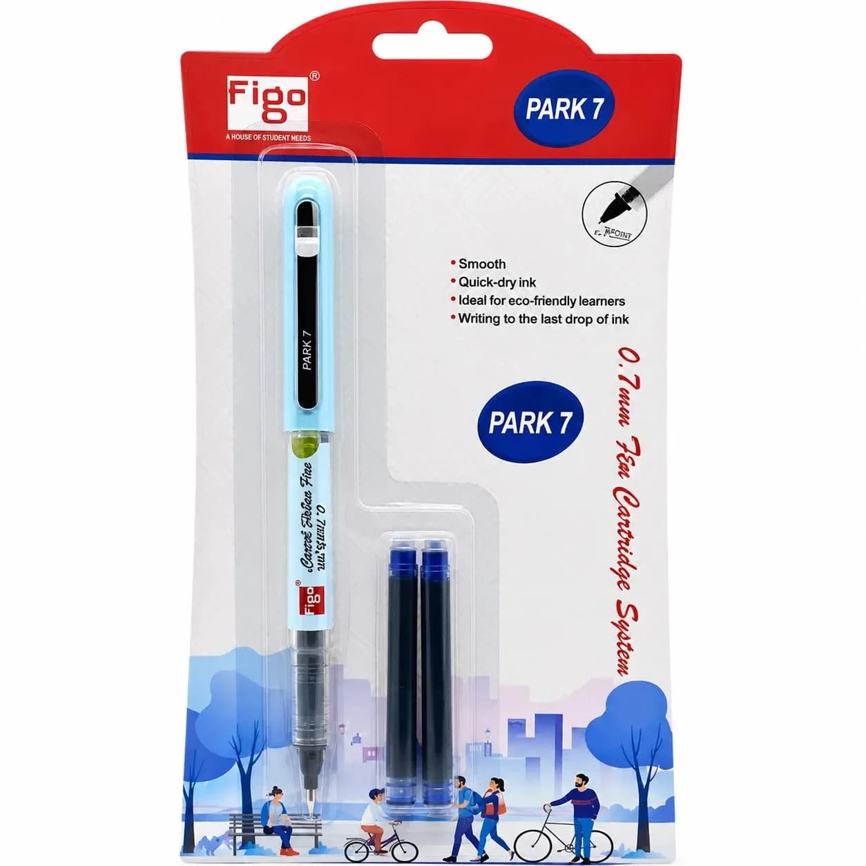 FIGO Liquid Roller Pen (0.7mm Fine)