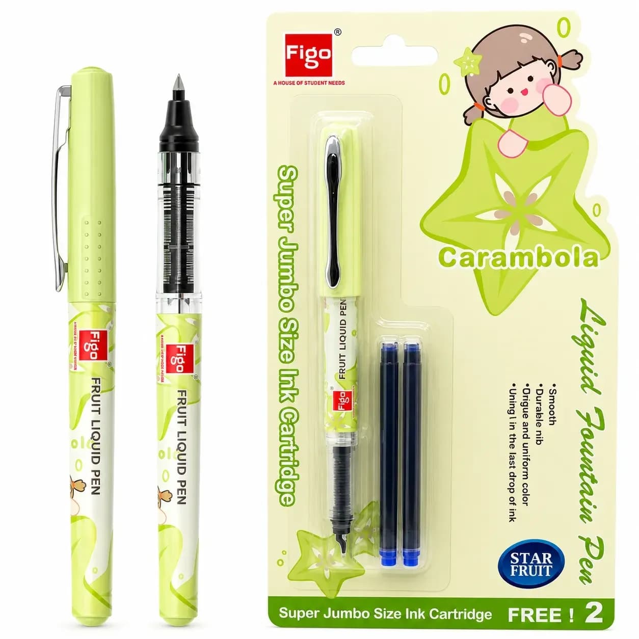 FIGO Starfruit Liquid Roller Pen