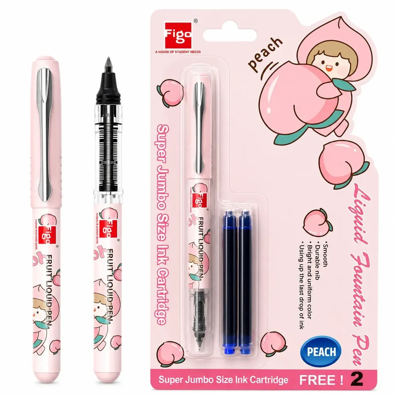 FIGO Peach Liquid Roller Pen