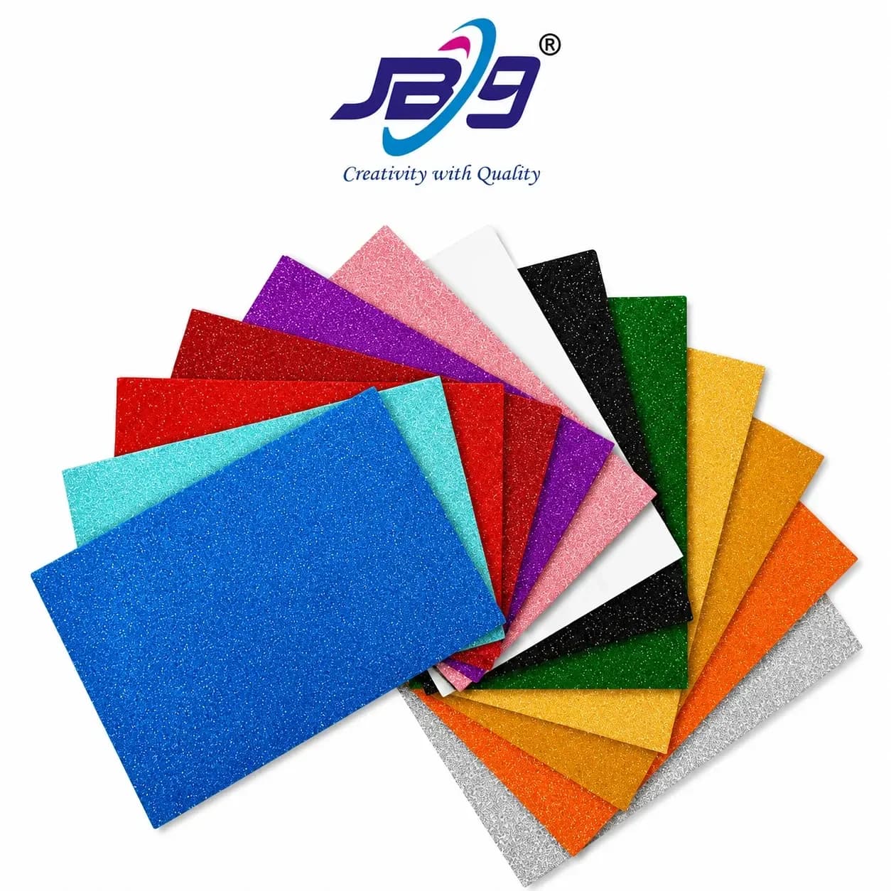 JB9 Glitter Sheets (Without Gumming)