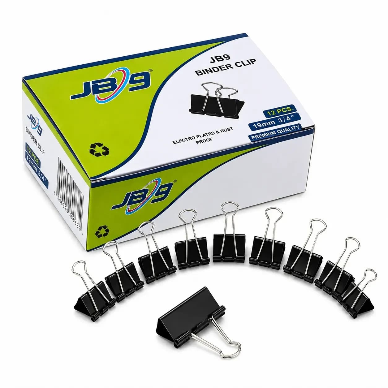 JB9 19mm Binder Clip