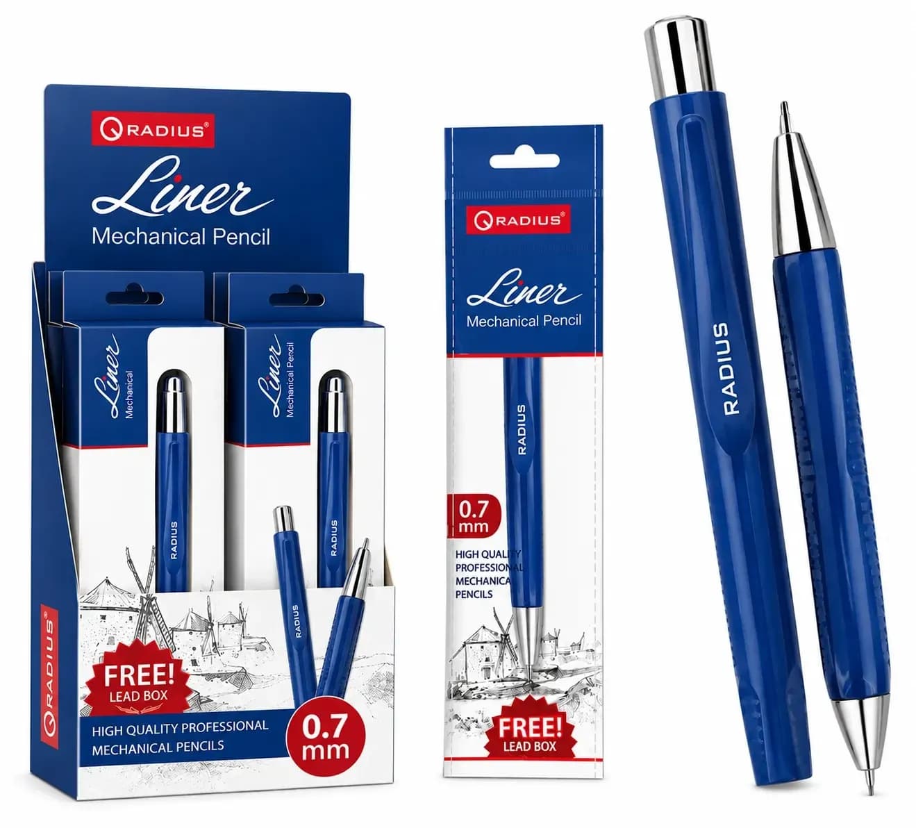Radius Liner 0.7mm Mechanical Pencil preview 3