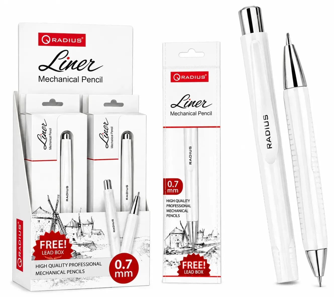 Radius Liner 0.7mm Mechanical Pencil preview 5