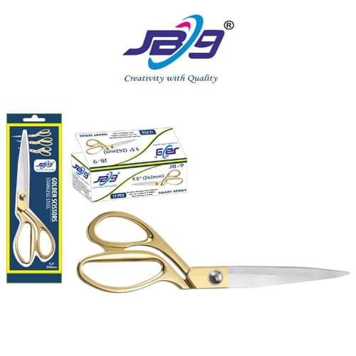 JB9 Tailoring Golden Scissor (Size 9.5")