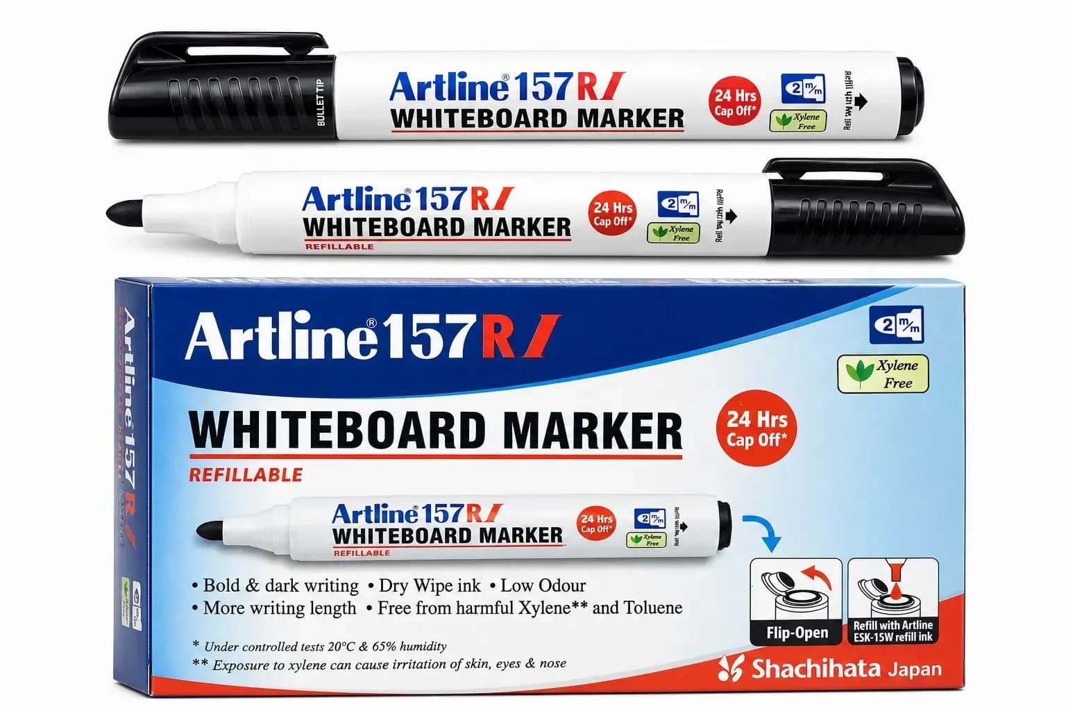 Artline EK 157 RI Whiteboard Marker (Pack of 10) preview 2