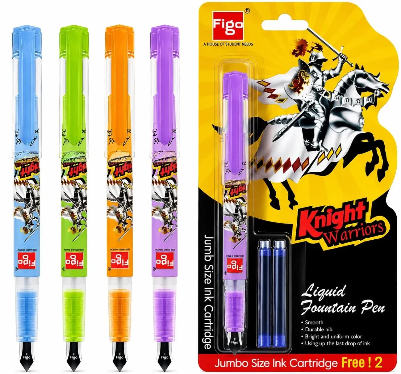 FIGO Liquid Fountain Pen (Write Bold)