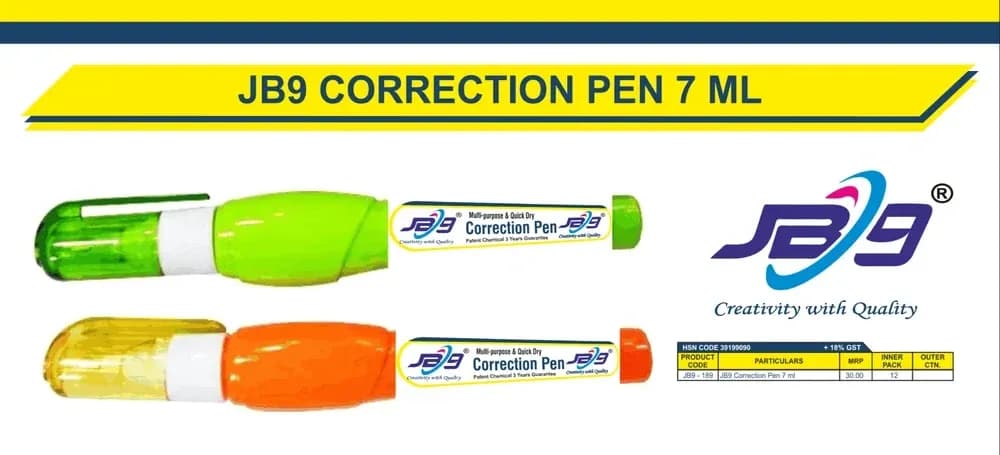 JB9 Correction Pen 7ml