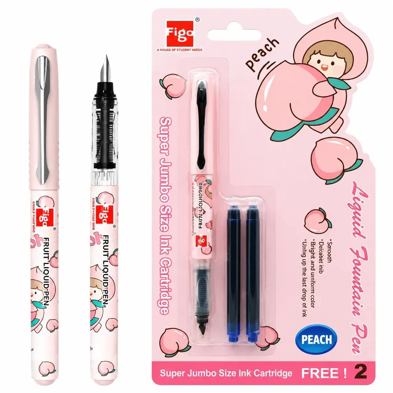 FIGO Peach Liquid Fountain Pen