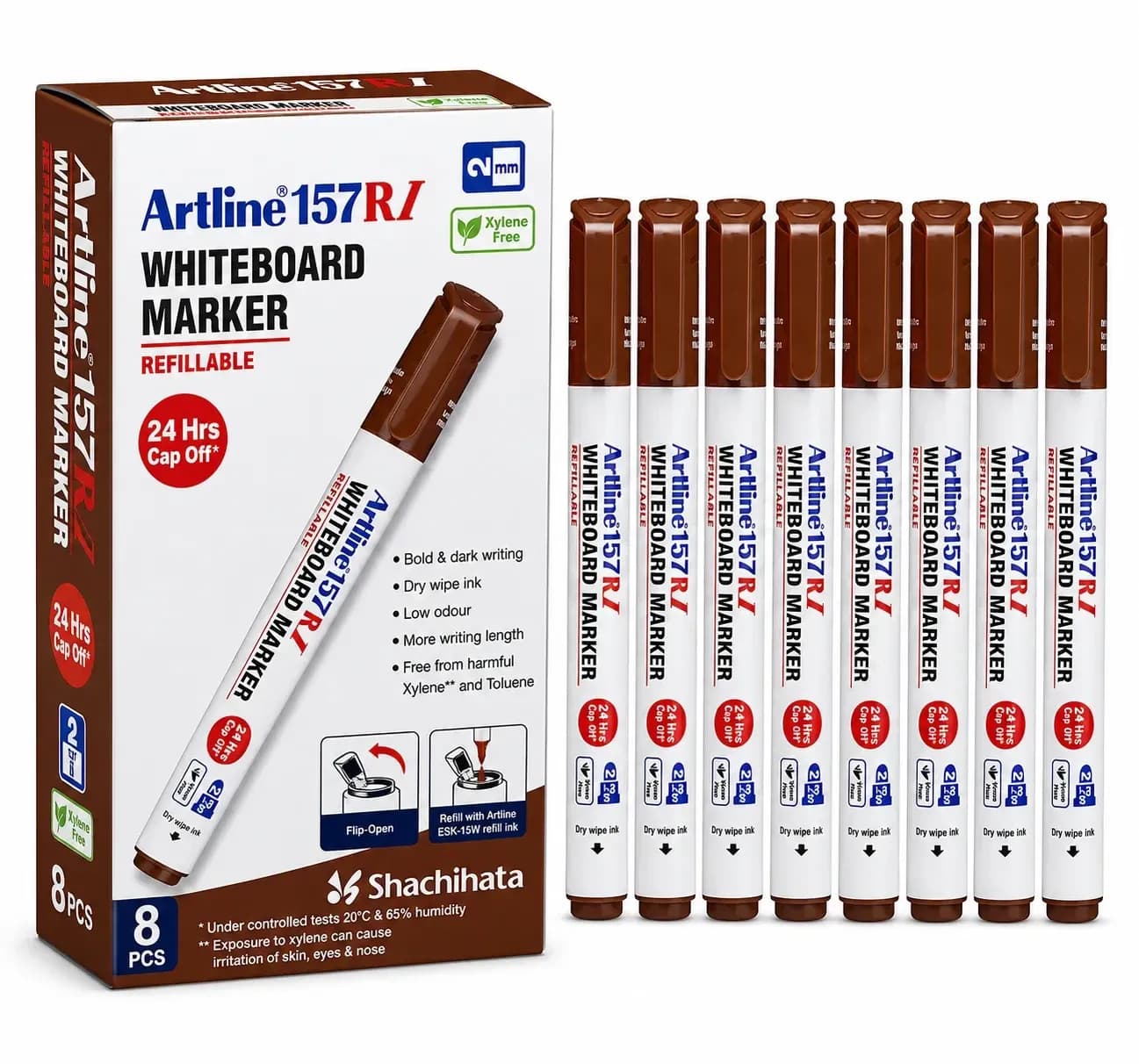 Artline EK 157 RI Whiteboard Marker (Pack of 10) preview 7