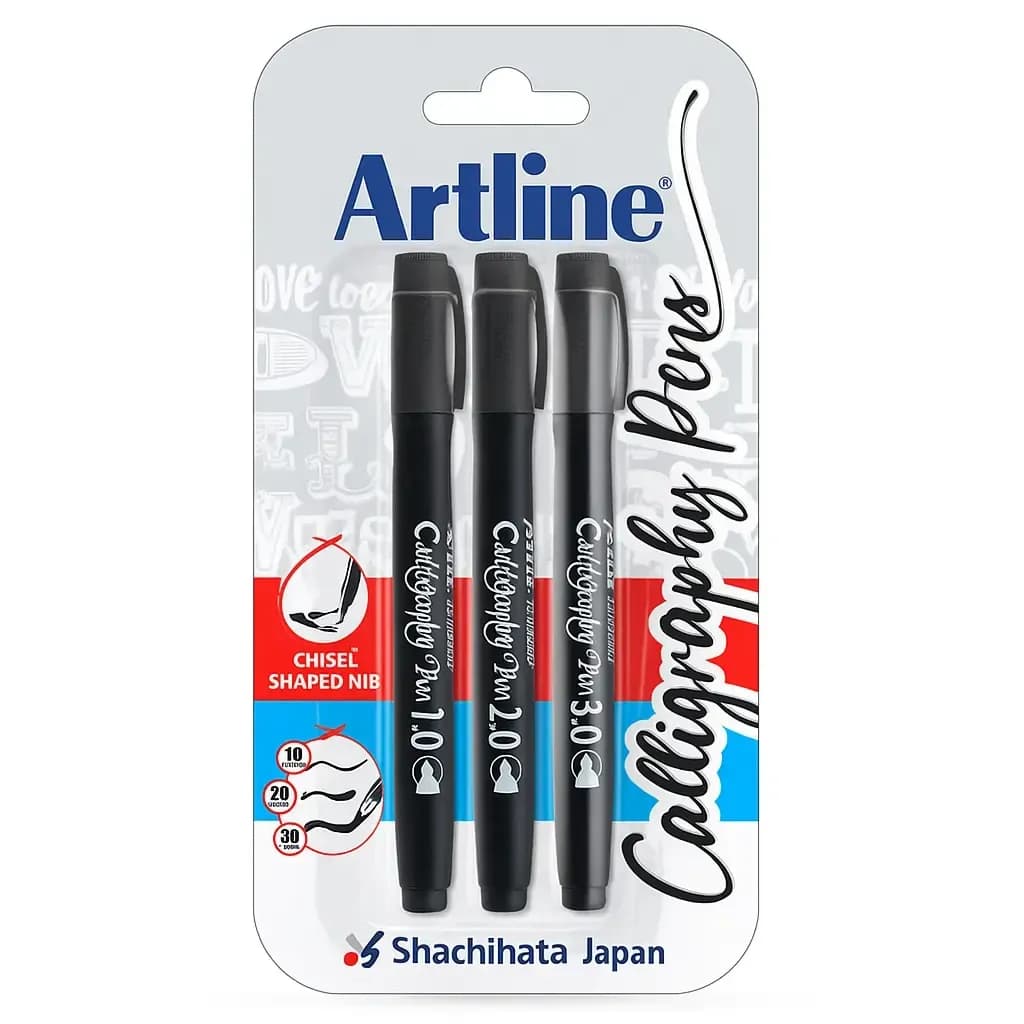Ergoline Calligraphy Pen Set Of 3