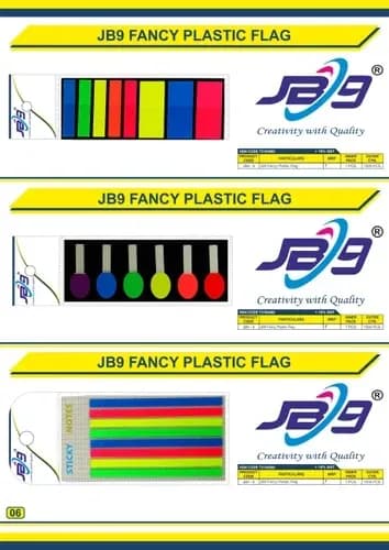 JB9 Fancy Plastic Flag - Style 4 - 5 - 6 preview 2