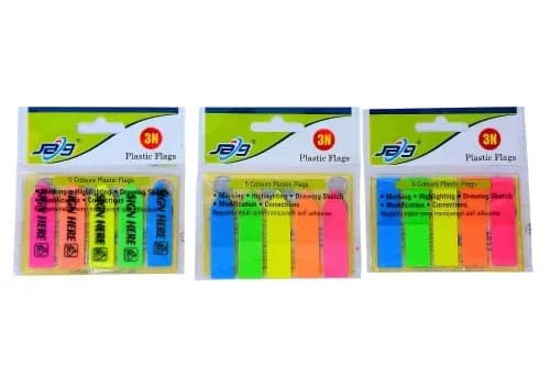 JB9 Fancy Plastic Flag - Style 4 - 5 - 6